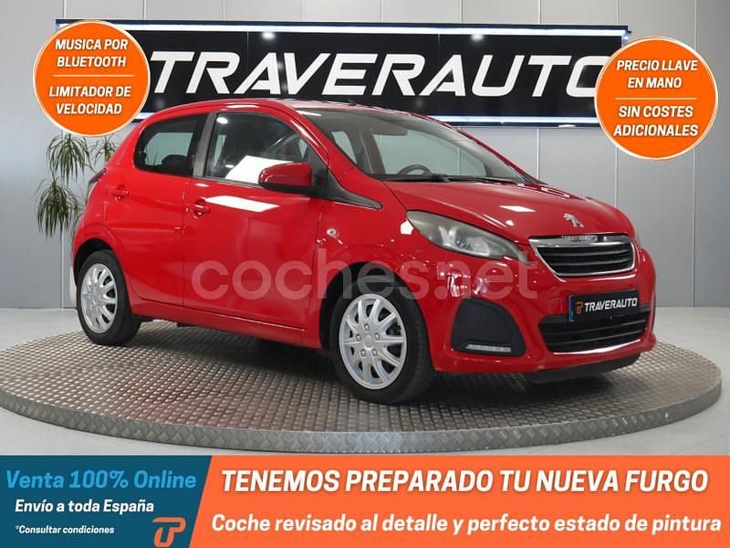 Gris / plata Usado 2016 Peugeot 108 Berlina | 7500 € (Precio justo) - Imagen 1/4