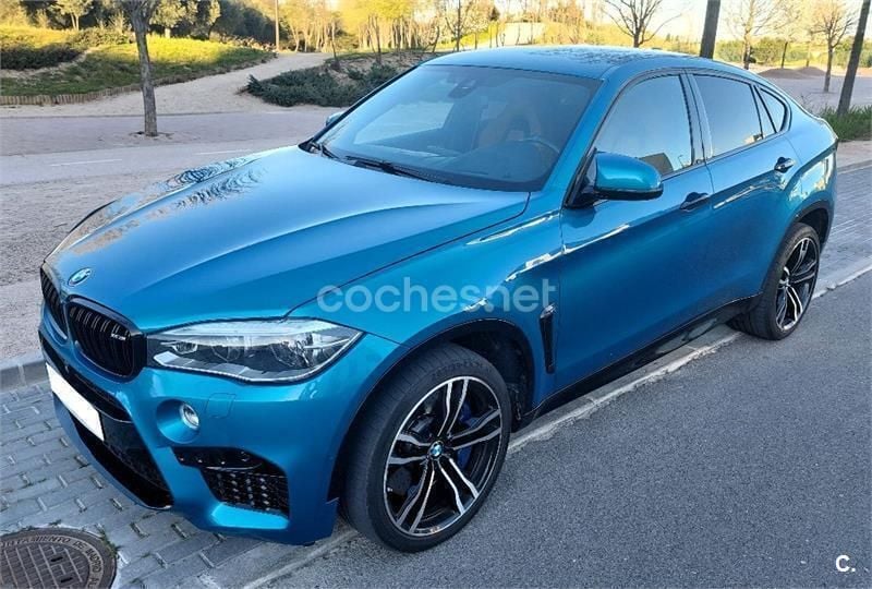 Azul Usado 2015 BMW X6 M SUV | 49.900 € (Super precio) - Imagen 1/4