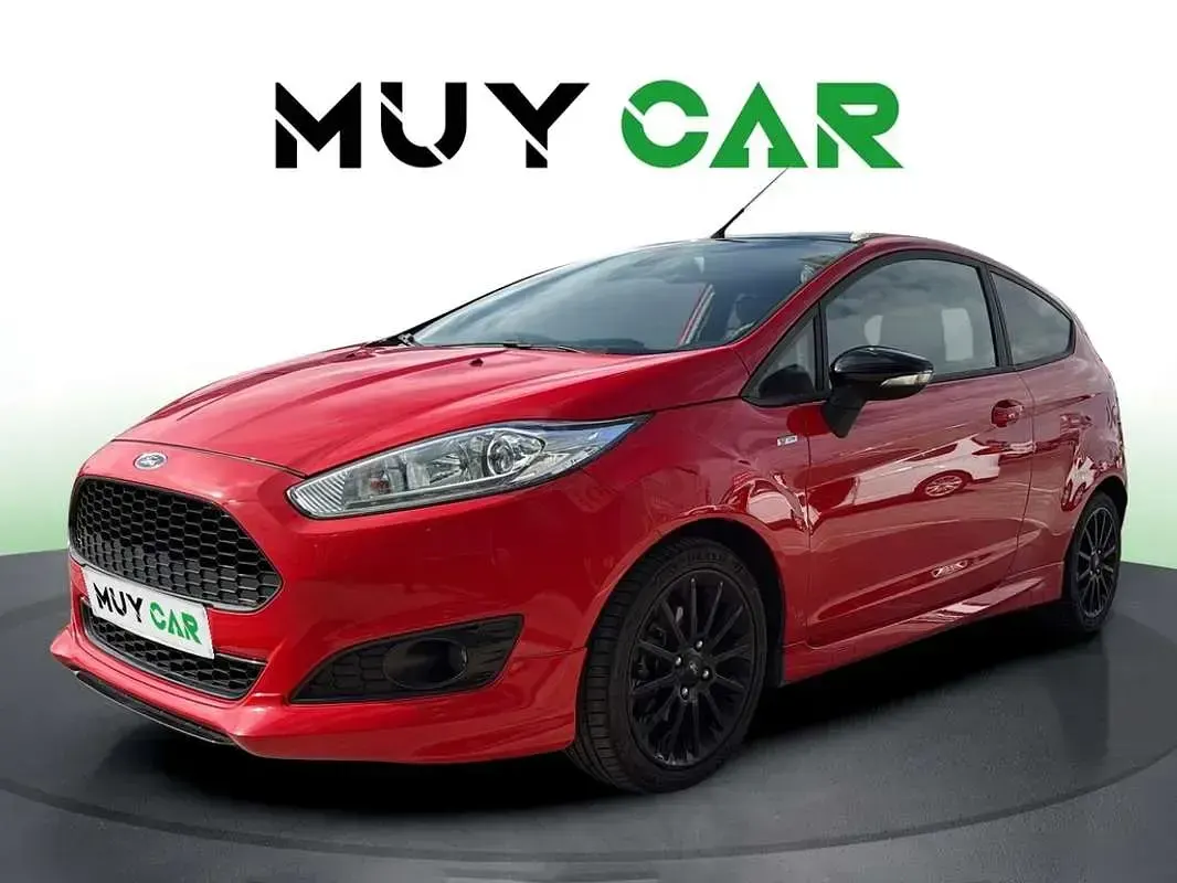 Usado Ford Fiesta ST-Line 140 CV (102 kW) 2017 Blanco Utilitario