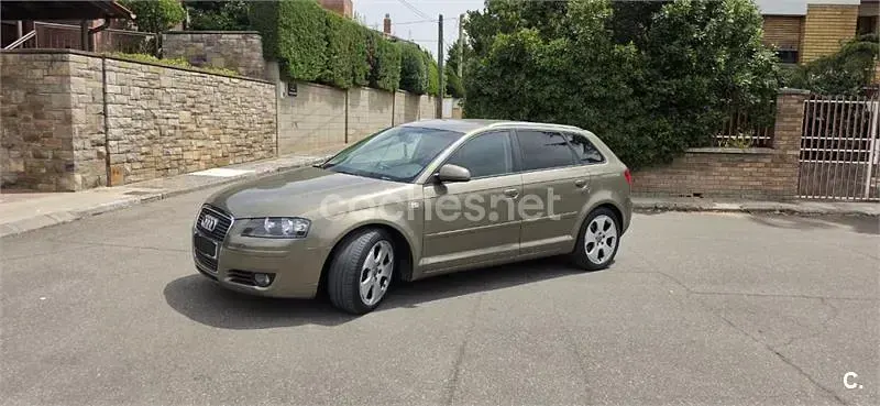 Usado Audi A3 Sportback Ambiente 140 CV (102 kW) 2006 Marrón Utilitario