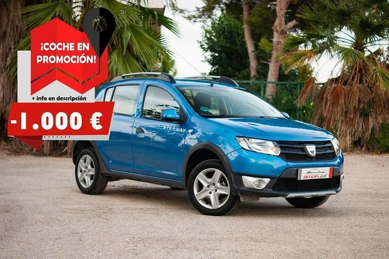 Azul Usado 2013 Dacia Sandero Stepway Utilitario | 5950 € (Precio justo) - Imagen 1/4