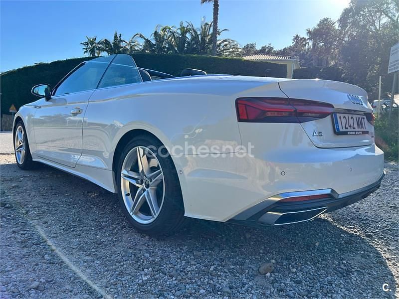 Usado Audi A5 Cabriolet 265 CV (194 kW) 2022 Blanco Descapotable