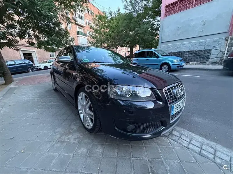 Usado Audi S3 265 CV (194 kW) 2007 Negro Utilitario