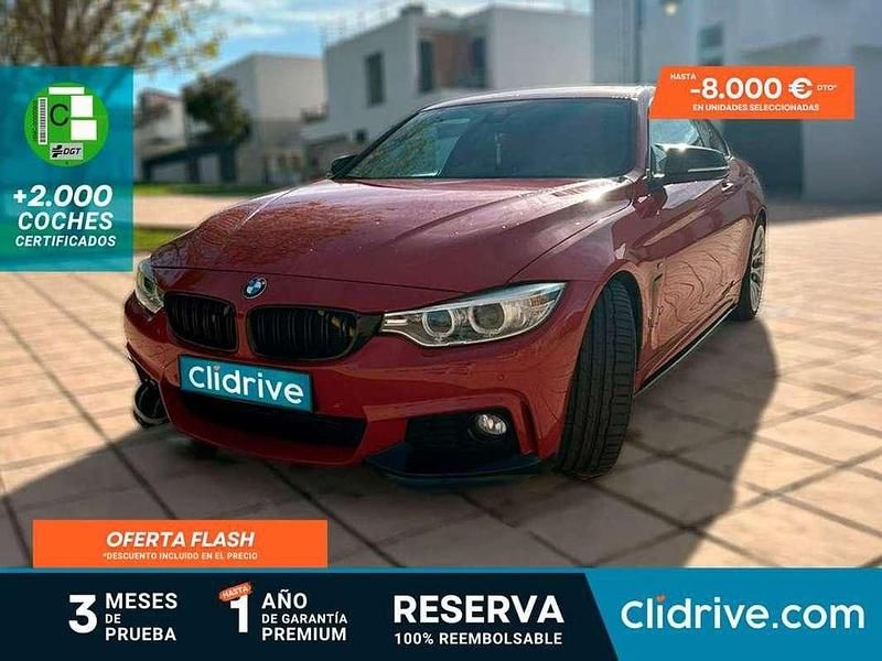 Rojo Usado 2014 BMW 428 Berlina | 23.590 € - Imagen 1/3