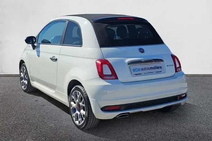 Usado Fiat 500C Sport 71 CV (52 kW) 2022 Blanco Descapotable