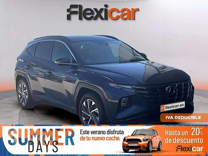 Gris Usado 2023 Hyundai Tucson SUV | 24.790 € (Precio justo) - Imagen 1/4