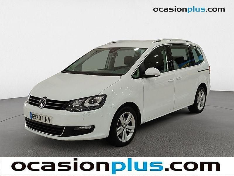 Blanco Usado 2021 VW Sharan Advance Monovolumen | 25.364 € (Precio justo) - Imagen 1/4