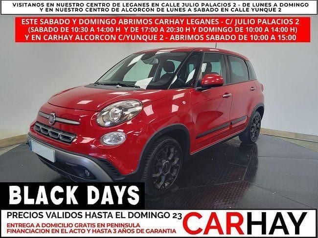 Rojo Usado 2019 Fiat 500L Cross Monovolumen | 12.290 € (Precio justo) - Imagen 1/4