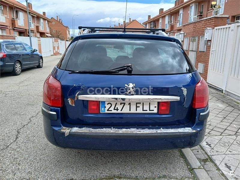 Usado Peugeot 407 136 CV (100 kW) 2007 Azul Familiar