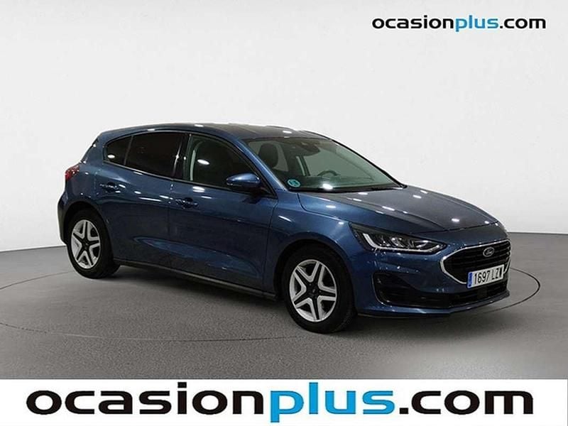 Usado Ford Focus Trend+ 120 CV (88 kW) 2022 Azul Utilitario