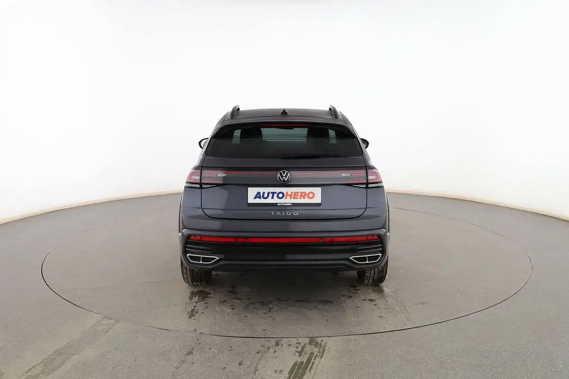 Usado VW Taigo R-line 110 CV (80 kW) 2022 Gris SUV