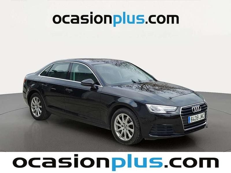 Usado Audi A4 150 CV (110 kW) 2017 Negro Berlina