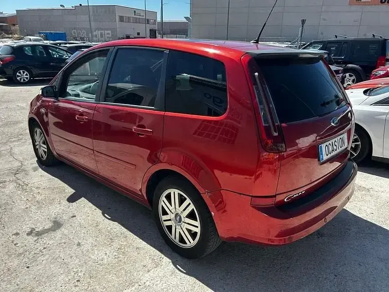 Usado Ford C-MAX Trend 115 CV (84 kW) 2007 Rojo Monovolumen