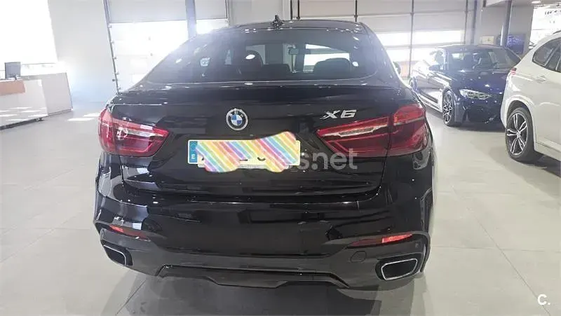 Usado BMW X6 245 CV (180 kW) 2015 Negro SUV