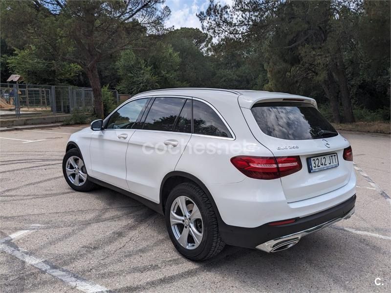 Usado Mercedes GLC250 211 CV (155 kW) 2016 Blanco SUV