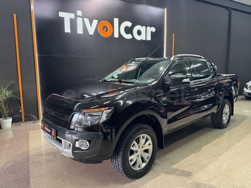 Usado Ford Ranger Wildtrack 200 CV (147 kW) 2015 Negro Recogida