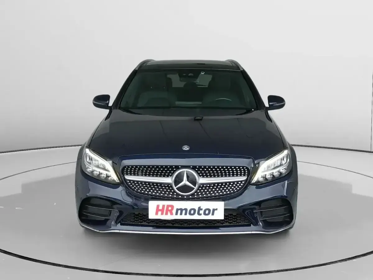 Usado Mercedes C200 184 CV (135 kW) 2019 Azul Berlina