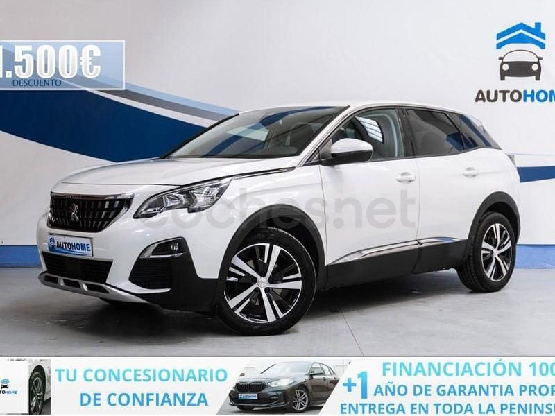 Usado Peugeot 3008 Allure 130 CV (95 kW) 2019 Blanco SUV