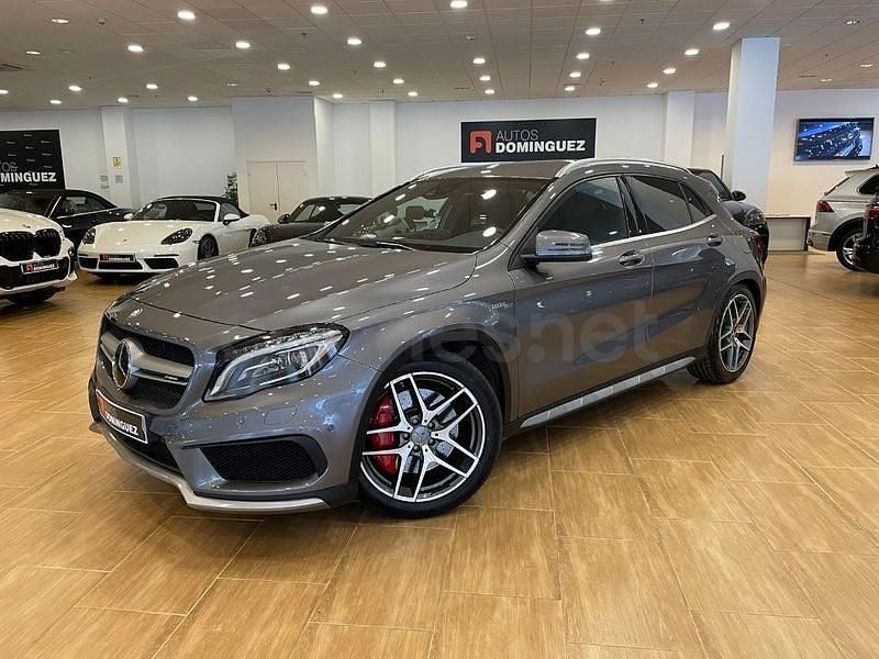 Usado Mercedes GLA45 AMG 381 CV (280 kW) 2016 Gris / plata SUV