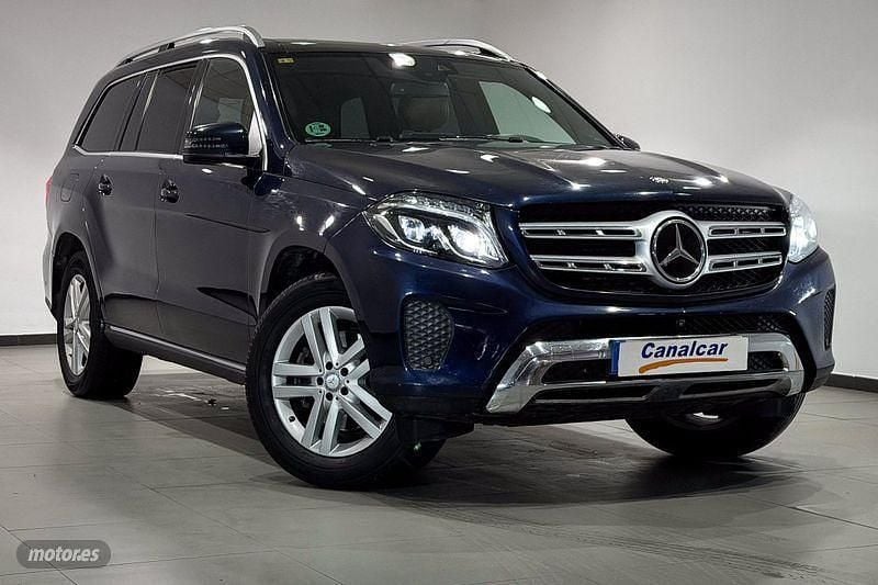 Usado Mercedes GLS350 258 CV (189 kW) 2016 Azul SUV