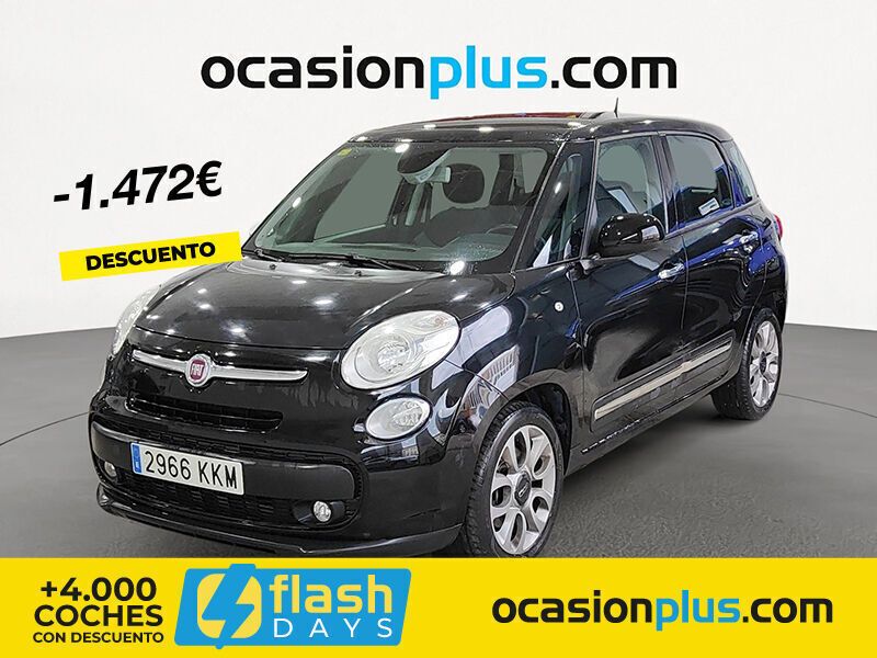 Negro Usado 2018 Fiat 500L Lounge Monovolumen | 15.750 € (Caro) - Imagen 1/4