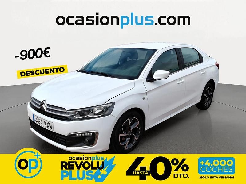 Usado Citroën C-Elysee I Shine 102 CV (75 kW) 2019 Blanco Berlina