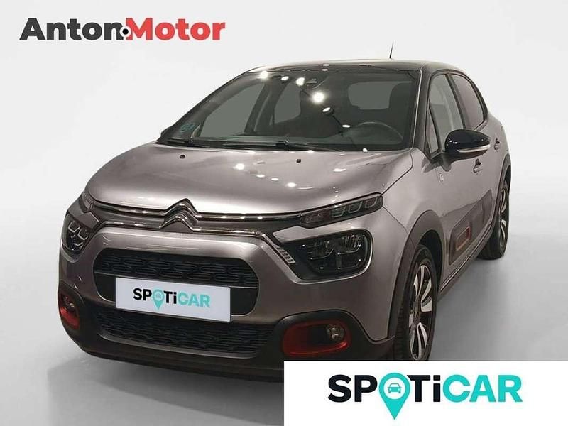Gris Usado 2022 Citroën C3 PureTech Utilitario | 13.490 € (Caro) - Imagen 1/4