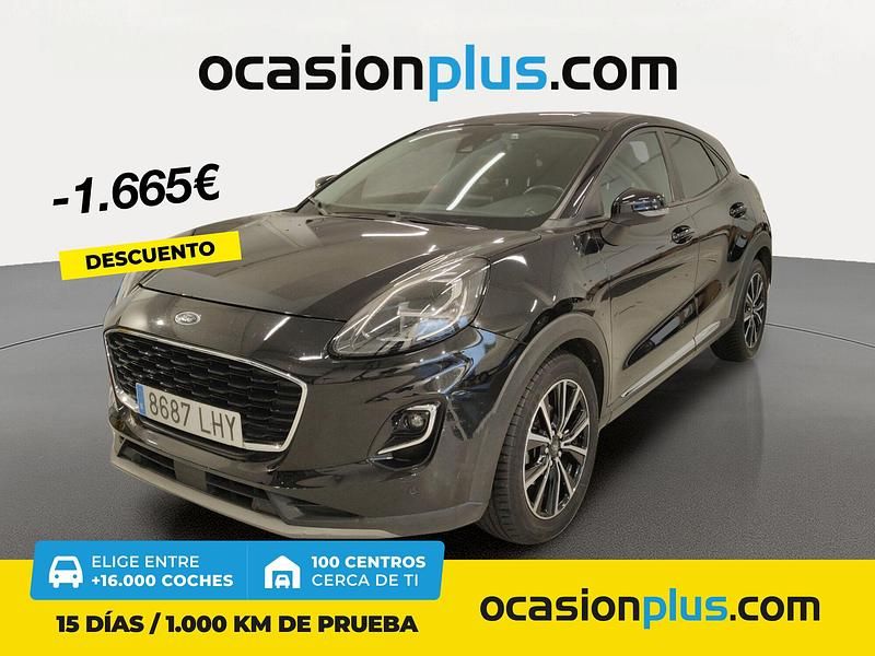 Negro Usado 2020 Ford Puma Titanium SUV | 14.990 € (Caro) - Imagen 1/4