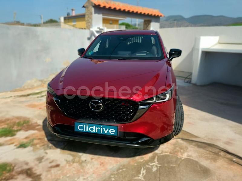 Usado Mazda CX-5 Exclusive-Line 165 CV (121 kW) 2025 Rojo SUV