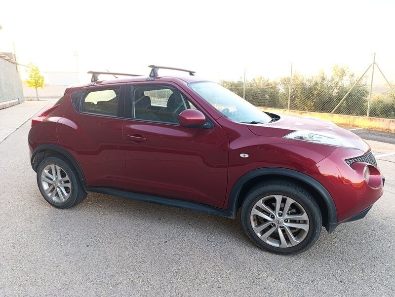 Granate Usado 2014 Nissan Juke Acenta SUV | 8400 € (Precio justo) - Imagen 1/4