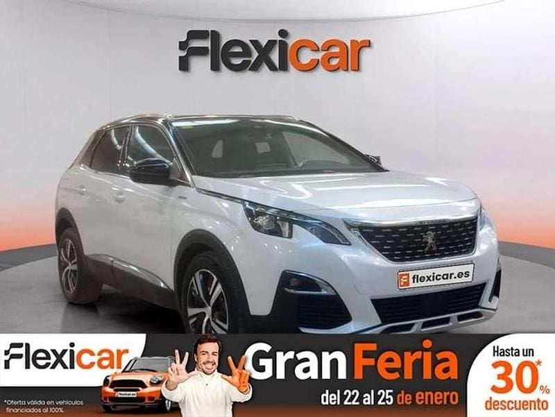 Blanco Usado 2018 Peugeot 3008 GT-line SUV | 14.890 € (Precio justo) - Imagen 1/4