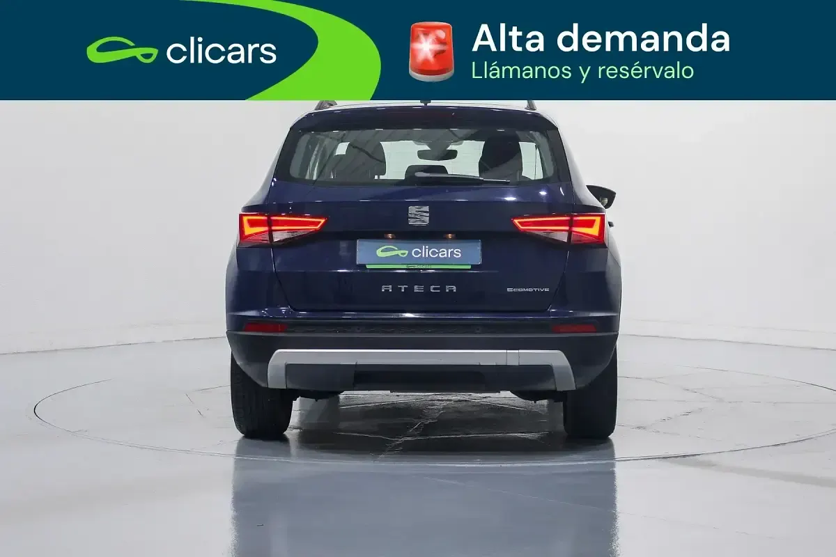 Usado Seat Ateca Ecomotive 115 CV (84 kW) 2017 Azul SUV