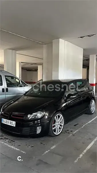 Usado VW Golf VI GTI 210 CV (154 kW) 2009 Negro Utilitario