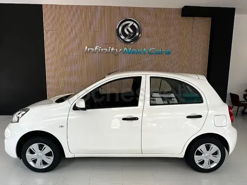 Usado Nissan Micra Acenta 80 CV (58 kW) 2013 Blanco Utilitario