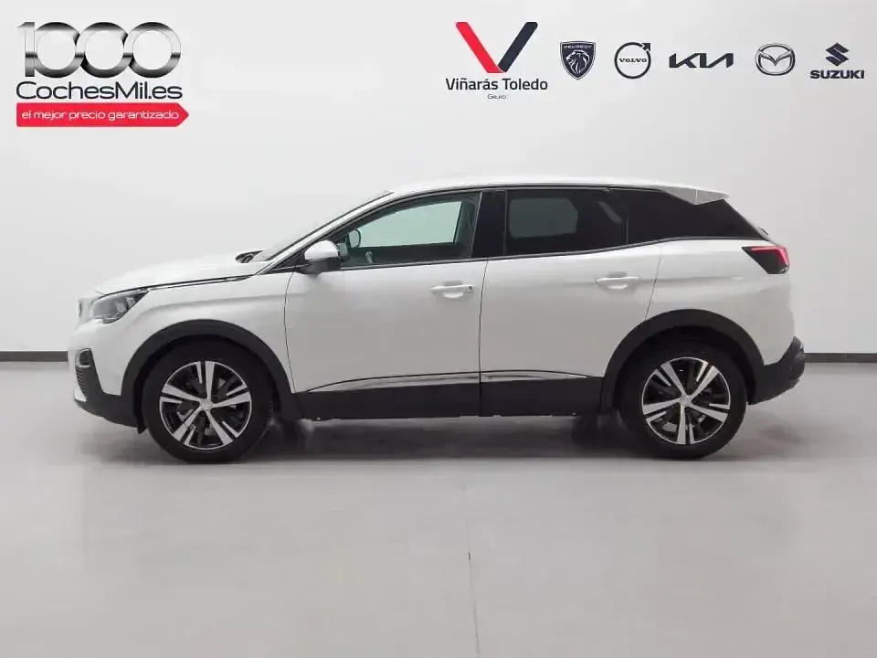 Usado Peugeot 3008 Allure 130 CV (95 kW) 2018 Blanco SUV