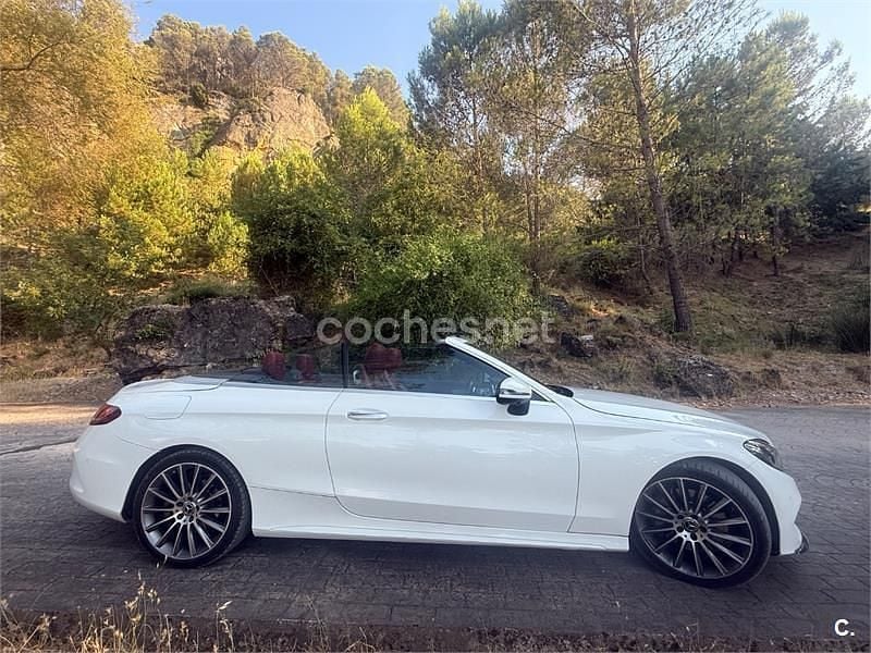 Usado Mercedes C250 204 CV (150 kW) 2018 Blanco Descapotable