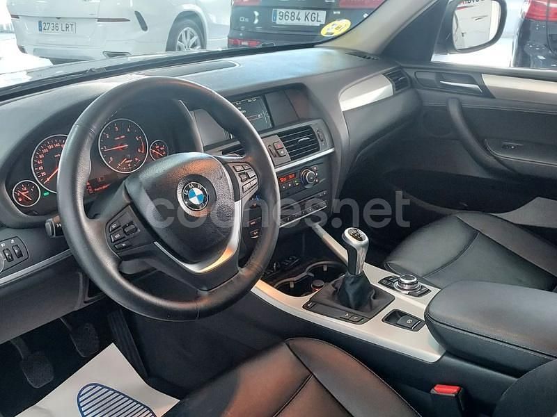 Usado BMW X3 184 CV (135 kW) 2011 Negro SUV