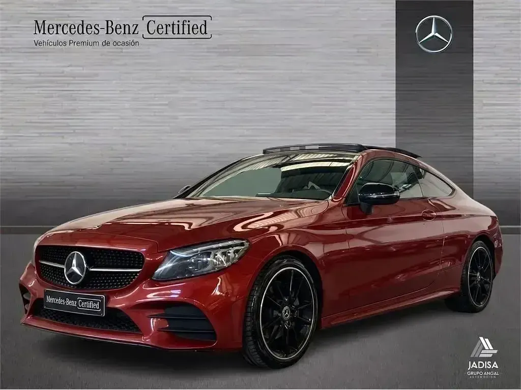 Usado Mercedes C220 194 CV (142 kW) 2023 Rojo Coupe