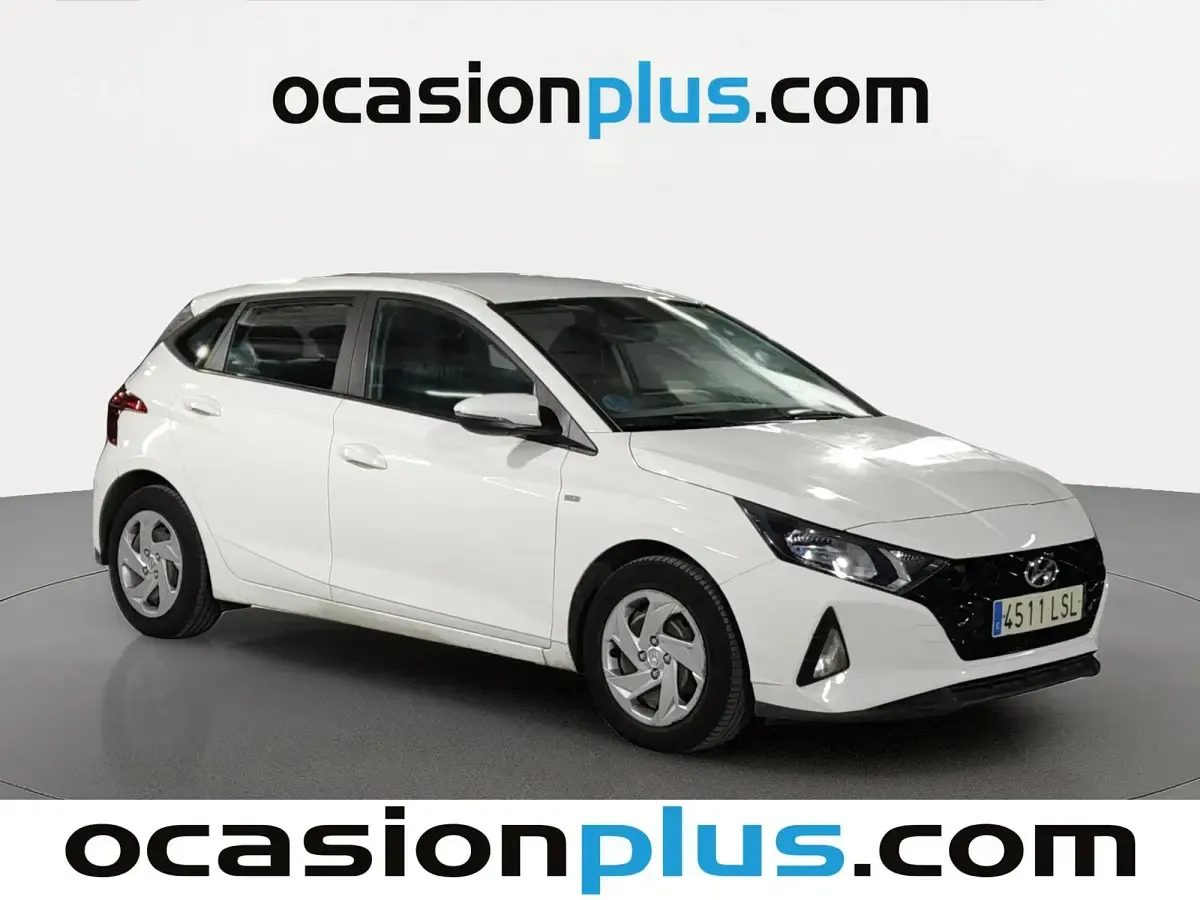 Usado Hyundai i20 101 CV (74 kW) 2021 Blanco Utilitario