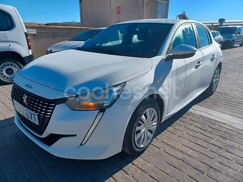 Blanco Usado 2021 Peugeot 208 Active Utilitario | 11.900 € (Precio justo) - Imagen 1/4