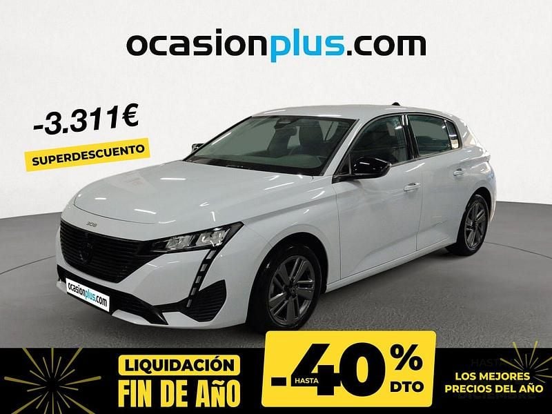 Blanco Usado 2024 Peugeot 308 Active Berlina | 19.500 € (Super precio) - Imagen 1/4