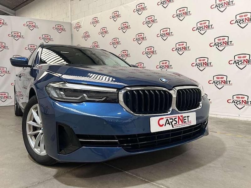 Azul Usado 2021 BMW 520 Familiar | 26.490 € (Buen precio) - Imagen 1/4