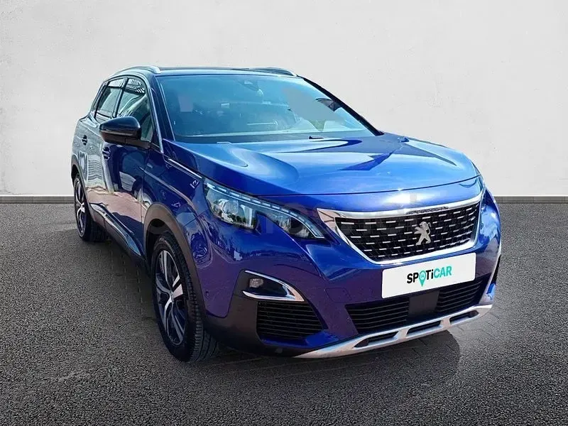 Usado Peugeot 3008 GT-line 130 CV (95 kW) 2018 Azul SUV