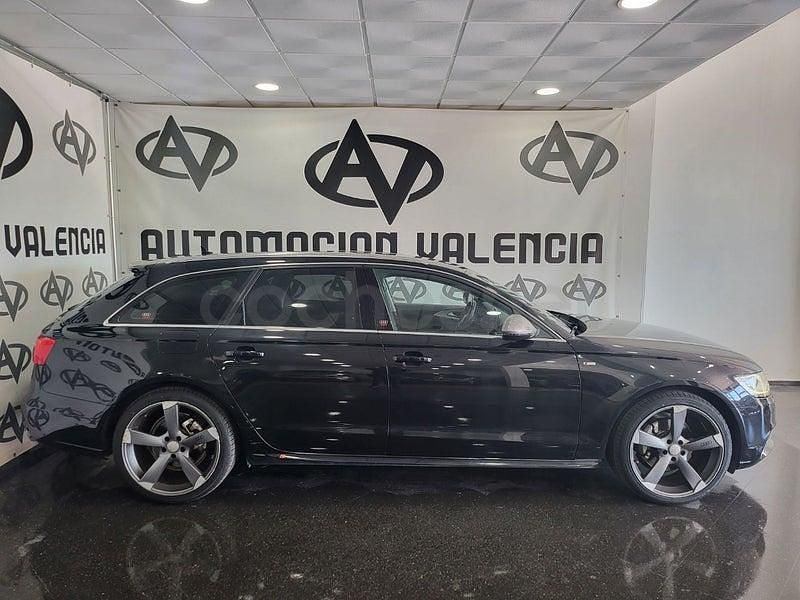 Usado Audi A6 S-Line 204 CV (150 kW) 2014 Negro Familiar
