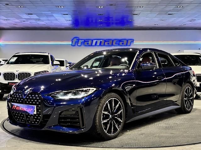 Azul Usado 2021 BMW 420 M Sport Coupe | 39.990 € (Caro) - Imagen 1/4