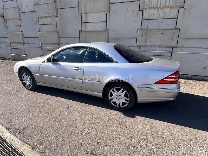 Usado Mercedes CL500 306 CV (225 kW) 2001 Gris / plata Coupe
