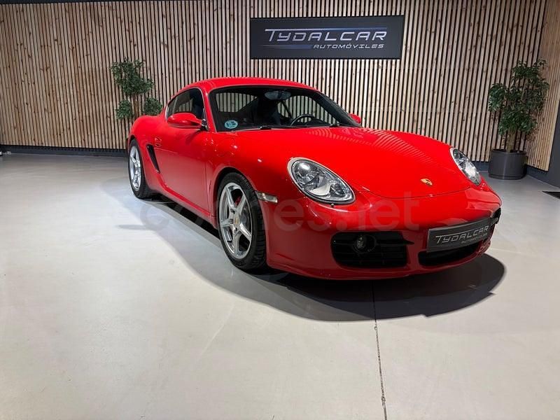 Usado Porsche Cayman 265 CV (194 kW) 2008 Rojo Coupe