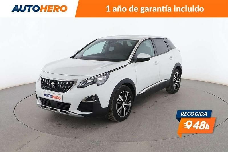 Blanco Usado 2017 Peugeot 3008 Allure Monovolumen | 13.899 € (Precio justo) - Imagen 1/3