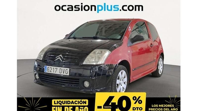 Rojo Usado 2006 Citroën C2 VTR Sport Utilitario | 2700 € (Buen precio) - Imagen 1/4