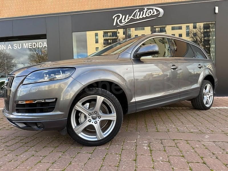 Usado Audi Q7 Ambition 204 CV (150 kW) 2013 Gris / plata SUV